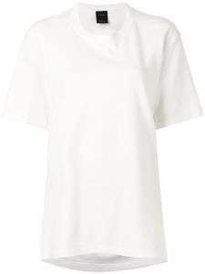 Proenza Schouler t-shirt à découpe au dos - Blanc