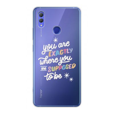 Right Place: Honor Note 10 Transparant Hoesje