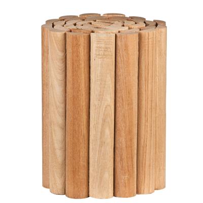 Rolborder hardhout 5,0x30,0x180 cm Tuindeco - Tuindeco