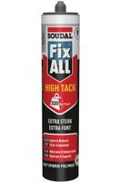 Soudal Fix - All "High-Tack" | Lijmkit | Alu Grijs | 290 ml - 115559