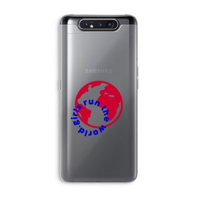 Run The World: Samsung Galaxy A80 Transparant Hoesje