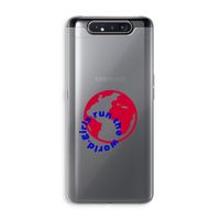 Run The World: Samsung Galaxy A80 Transparant Hoesje