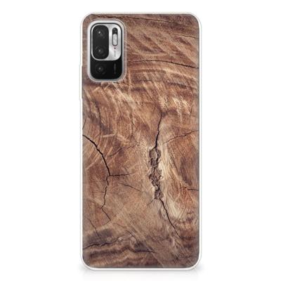 Xiaomi Redmi Note 10/10T 5G | Poco M3 Pro | Bumper Hoesje | Tree Trunk