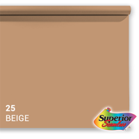 Superior Achtergrondpapier 25 Beige 1,35 x 11m