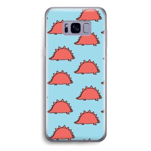 Dinosawrr: Samsung Galaxy S8 Transparant Hoesje
