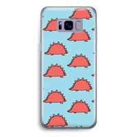 Dinosawrr: Samsung Galaxy S8 Transparant Hoesje