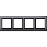 Merten 400414 Afdekking Frame AquaDesign Antraciet 1 stuk(s)