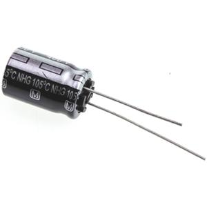 Panasonic ECA2GHG4R7 Elektrolytische condensator Radiaal bedraad 5.00 mm 4.7 µF 400 V 20 % (Ø) 10.00 mm 1 stuk(s) Tape cut