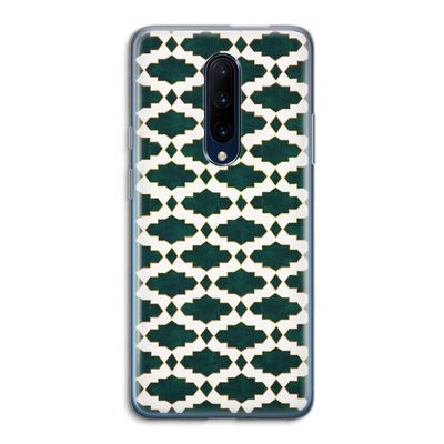 Moroccan tiles: OnePlus 7 Pro Transparant Hoesje