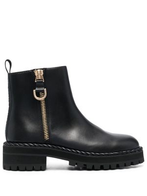 LIU JO bottines 214 en cuir - Noir