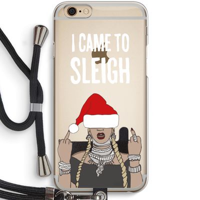 Came To Sleigh: iPhone 6 / 6S Transparant Hoesje met koord