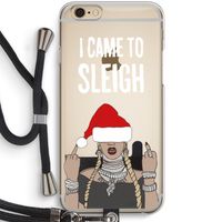 Came To Sleigh: iPhone 6 / 6S Transparant Hoesje met koord