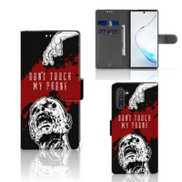 Samsung Galaxy Note 10 Portemonnee Hoesje Zombie Blood