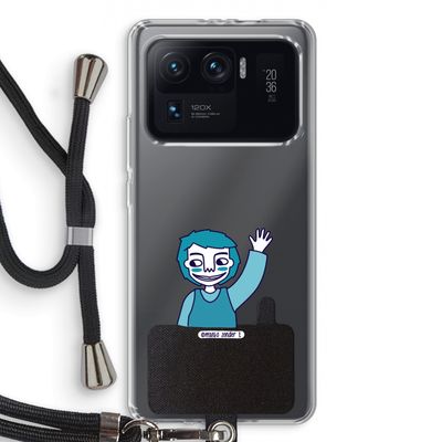 Zwaai: Xiaomi Mi 11 Ultra Transparant Hoesje met koord