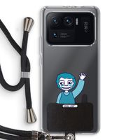 Zwaai: Xiaomi Mi 11 Ultra Transparant Hoesje met koord