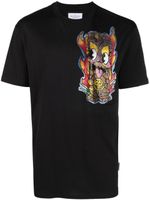 Philipp Plein t-shirt Hawaii à ornements - Noir - thumbnail