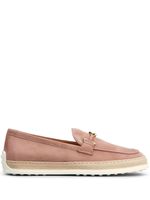 Tod's espadrilles Gomma en cuir - Rose