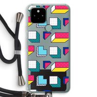 8-bit N°7: Pixel 5 Transparant Hoesje met koord