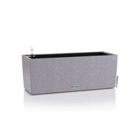 LECHUZA Jardiniere - Balconera piedra 50 - 50×19×19 cm - Kit completo - Gris piedra - 8 L