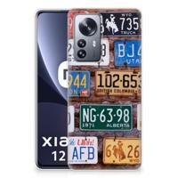 Xiaomi 12 Pro | Siliconen hoesje | met foto Kentekenplaten