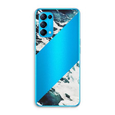 Golven: Oppo Find X3 Lite Transparant Hoesje