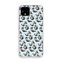 Zeemeermin: Pixel 4 Transparant Hoesje