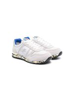 Premiata Kids baskets à patch logo - Blanc - thumbnail