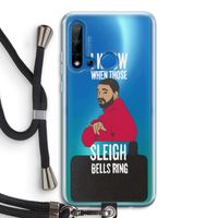 Sleigh Bells Ring: Huawei P20 Lite (2019) Transparant Hoesje met koord