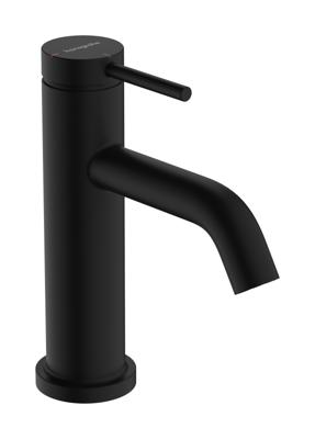 Hansgrohe Tecturis S 80 CoolStart ééngreeps wastafelmengkraan met PopUp trekwaste, mat zwart