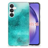 Smartphone hoesje Samsung Galaxy A55 Painting Blue