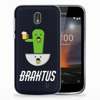 Nokia 1 Telefoonhoesje met Naam Braktus