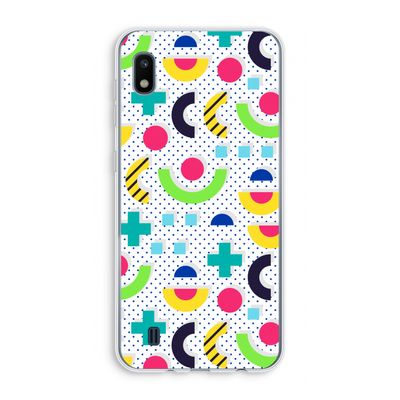 8-bit N°1: Samsung Galaxy A10 Transparant Hoesje