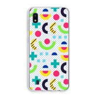 8-bit N°1: Samsung Galaxy A10 Transparant Hoesje