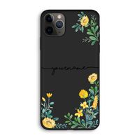 Gele bloemen: iPhone 11 Pro Biologisch afbreekbaar hoesje