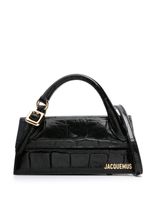 Jacquemus sac à main Le Chiquito Long Boucle - Noir