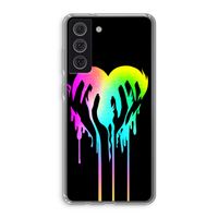 Hold My Heart: Samsung Galaxy S21 FE Transparant Hoesje