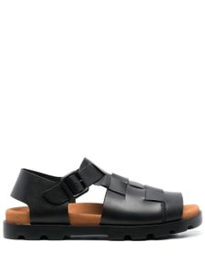 Camper sandales Brutus en cuir - Noir