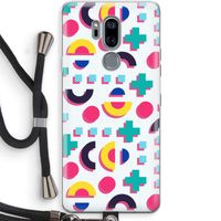 8-bit N°2: LG G7 Thinq Transparant Hoesje met koord