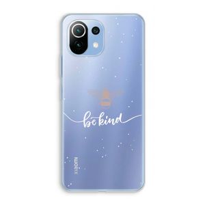 Be(e) kind: Xiaomi Mi 11 Lite Transparant Hoesje