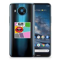 Nokia 8.3 | Sillicone Back Cover | Popart Princess