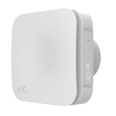 Badkamer/toilet ventilator Soler & Palau ECOAIR EVO ST - Ø 100mm - met nalooptimer - 100 m3/h