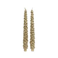 Dinerkaars everlands kunstkerstboom set a 2 Ø2,1xH25cm