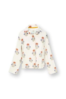 Pip Studio Faye Top Lange Mouw Tanaka Wit L
