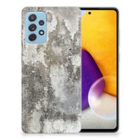 Samsung Galaxy A72 | TPU | Siliconen hoesje | Beton Print