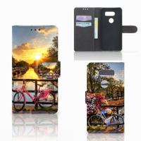 LG V30 Flip Cover Amsterdamse Grachten - thumbnail