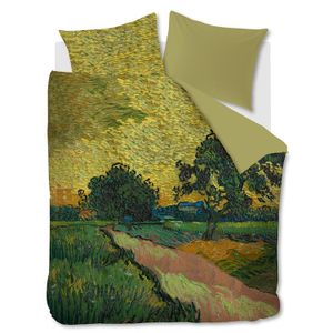 Beddinghouse Van Gogh Museum Dekbedovertrek Evening Twilight Oker-1-persoons (140 x 200/220 cm)