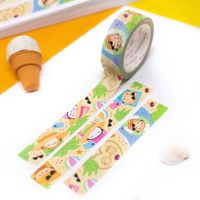 Wonton in a Million Sun's Out Buns Out Bunbathing Washi Tape - thumbnail