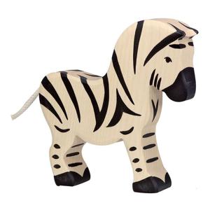 Holztiger houten zebra