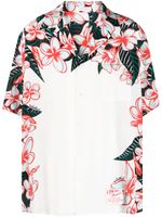 Valentino Garavani chemise Hula Girl à imprimé bowling - Blanc