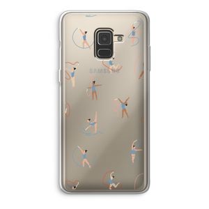 Dancing #3: Samsung Galaxy A8 (2018) Transparant Hoesje